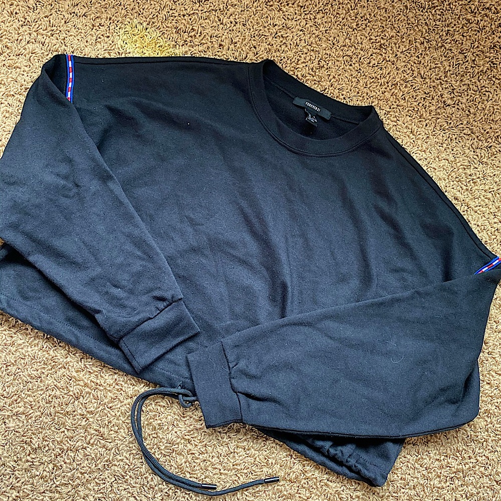 Cropped Cinch Sweatshirt M